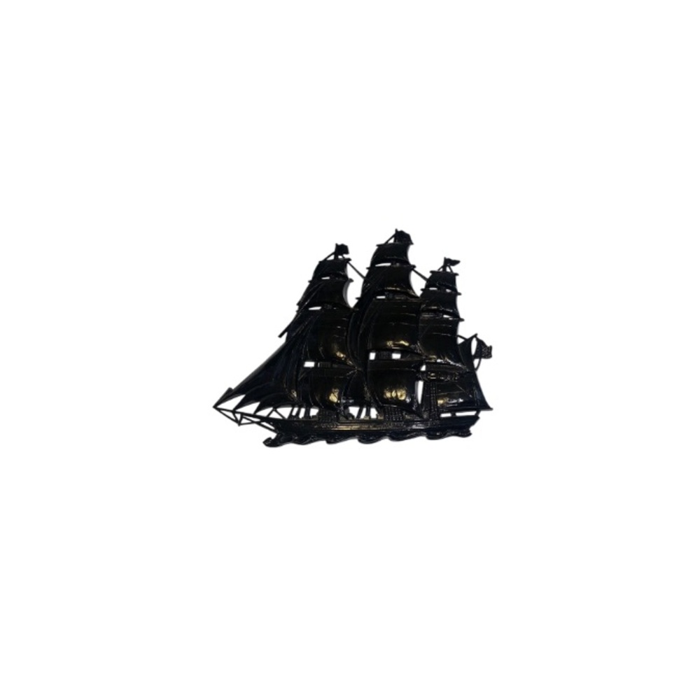 Syroco Black Nautical Ship Wall Decor